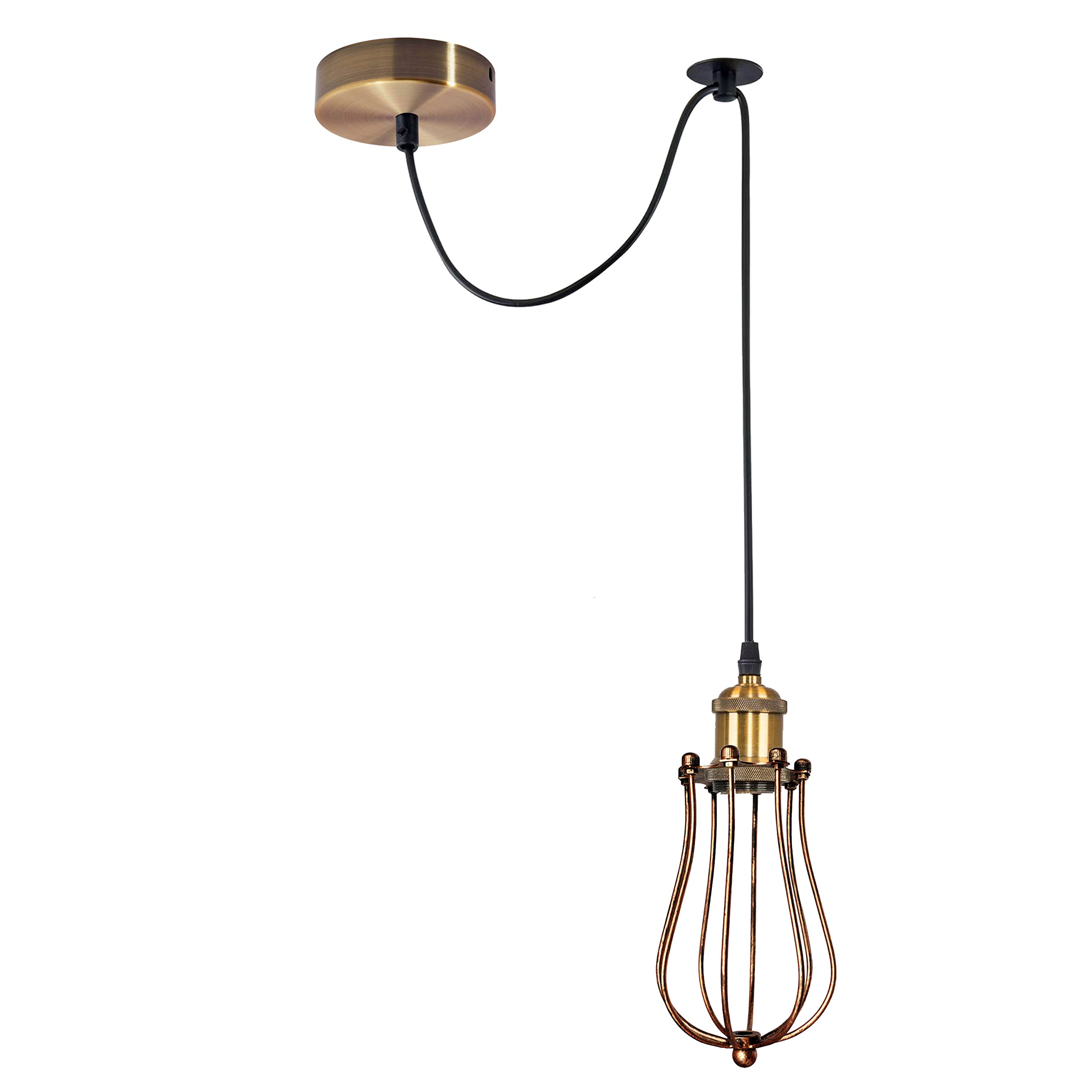 Industrial Modern Copper Pendant Light Fixture ~6303