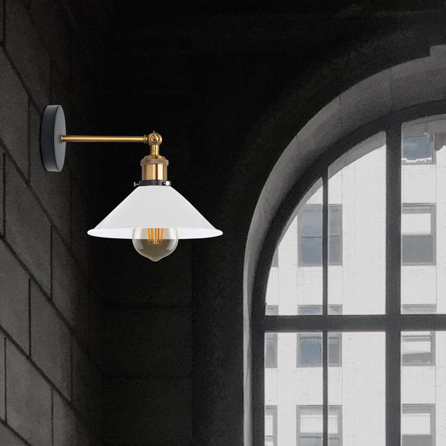 Industrial Metal Wall Sconce LED Light Fixtures ~ 6278