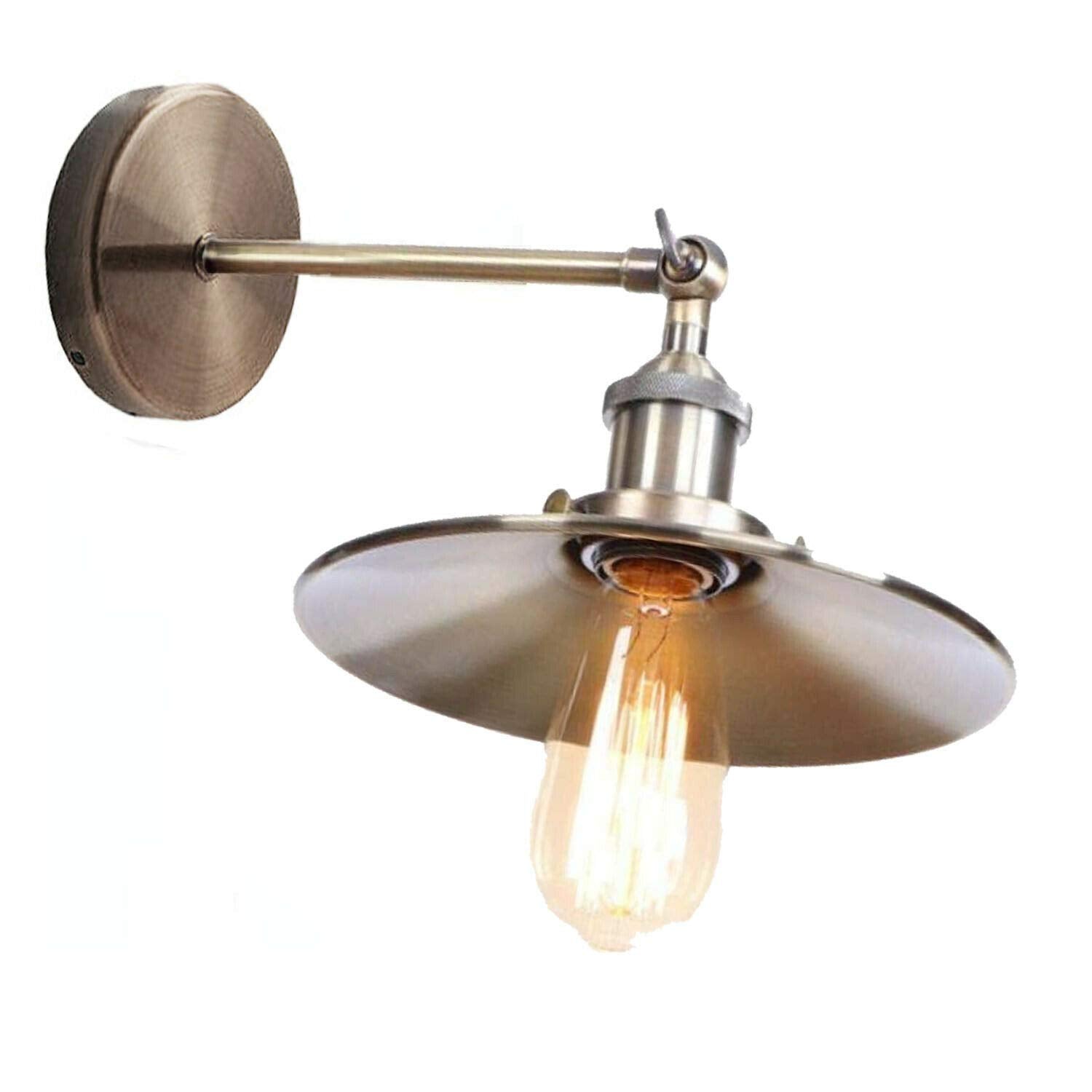 Vintage Metal Wall Sconce Light Fixtures ~6321