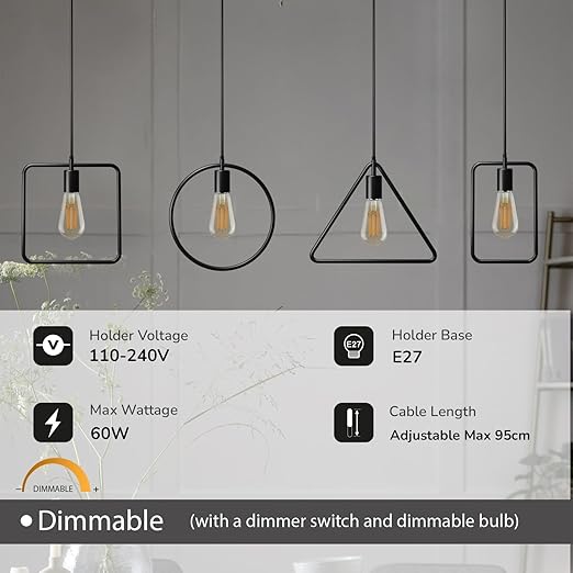 Ceiling Pendant Light Industrial Metal Wire Cage Light ~5970