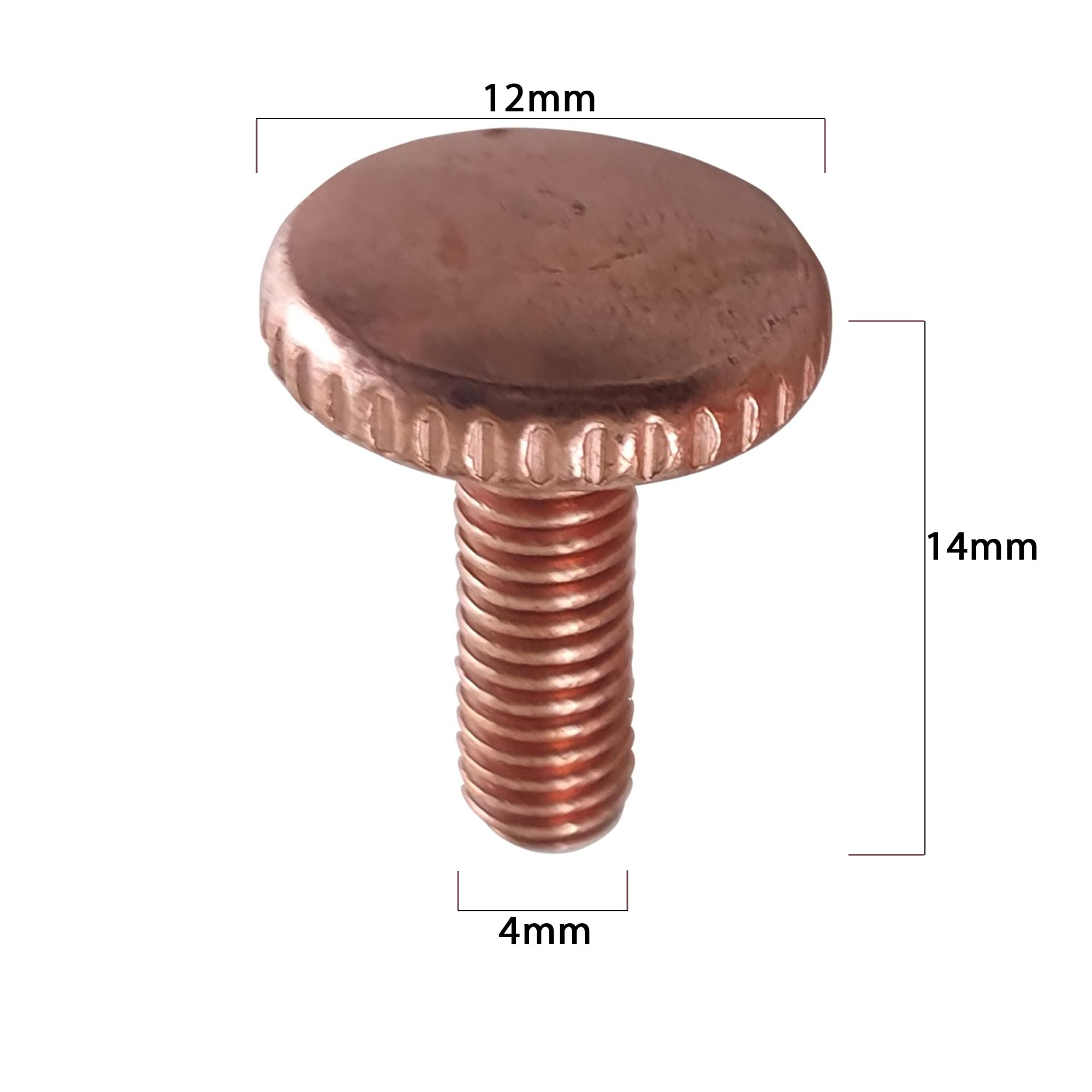 Knurled Thumb Screws Fully Threaded Fasteners ~6381