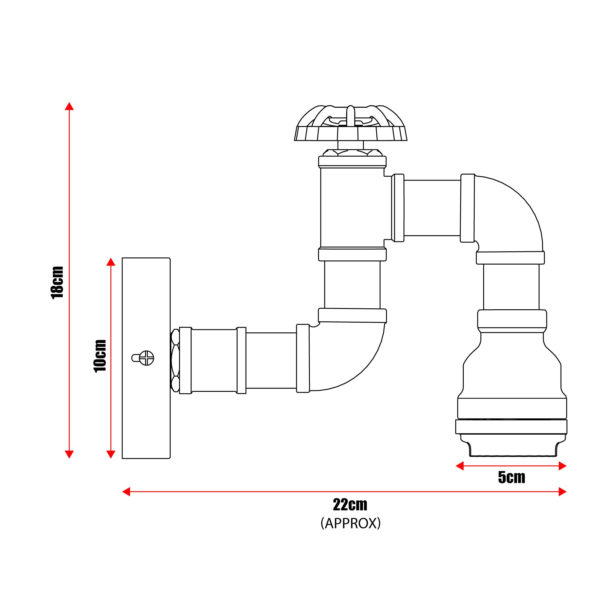 E27 Steampunk Wall Lights Indoor ~6264