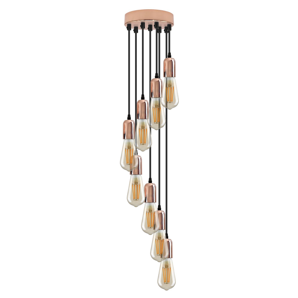 Modern Industrial Style Pendant Light Fitting ~6304