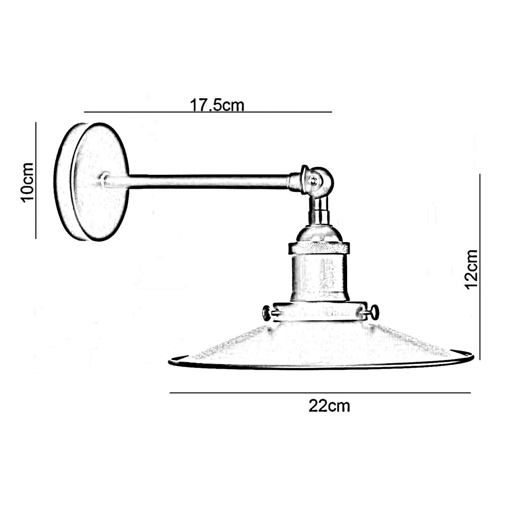 Vintage Metal Wall Sconce Light Fixtures ~6321
