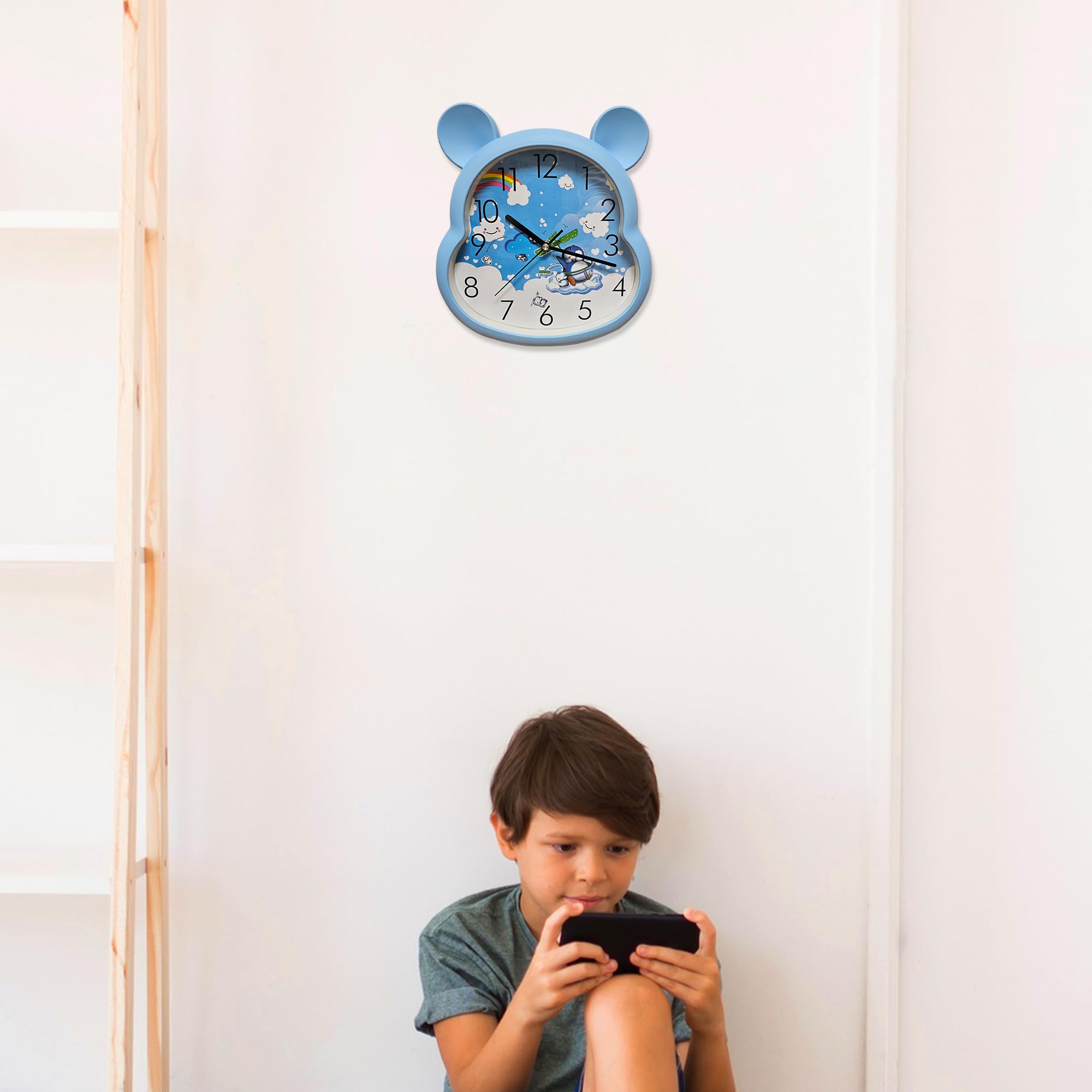 Battery Powered Wall Clock for Kids ~5169