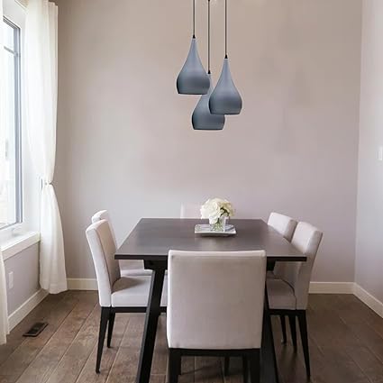 Modern 3-Way Multi Teardrop Ceiling Pendant Light Fixture E27 Base