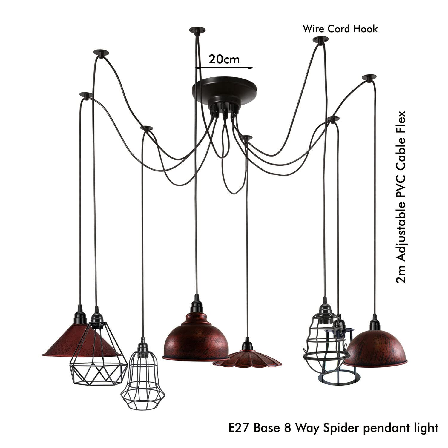 Vintage Industrial Ceiling Light