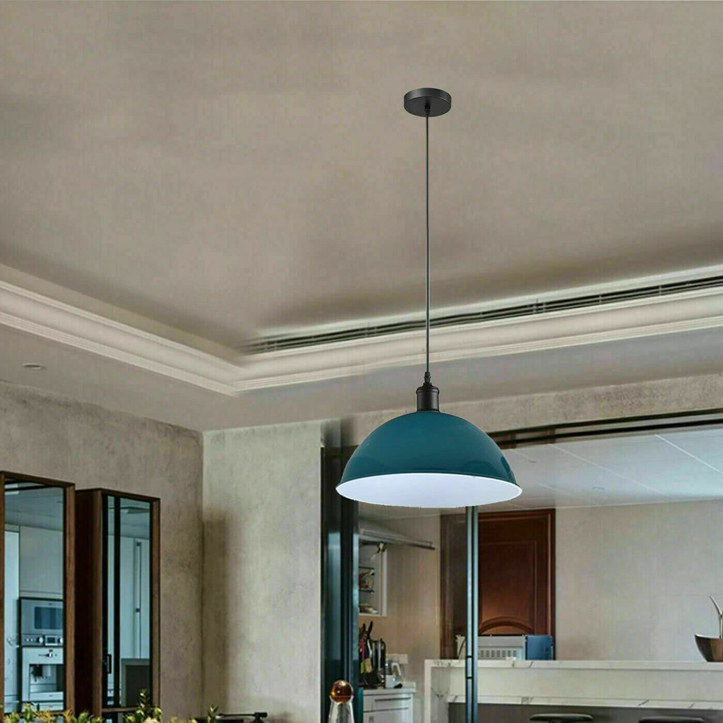 Vintage Pendant Light With E27 Holder ~6197