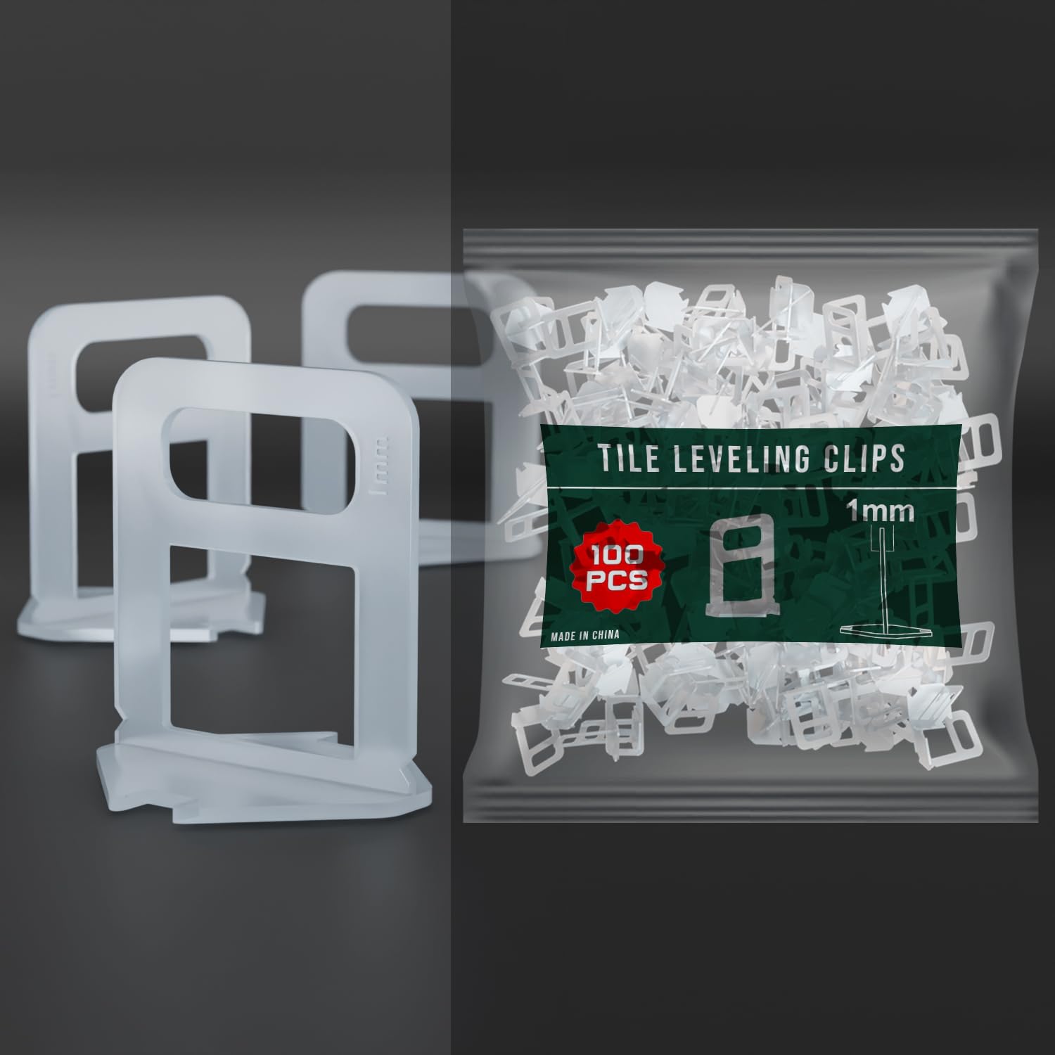 Tile Leveling System Spacers Clip ~6241