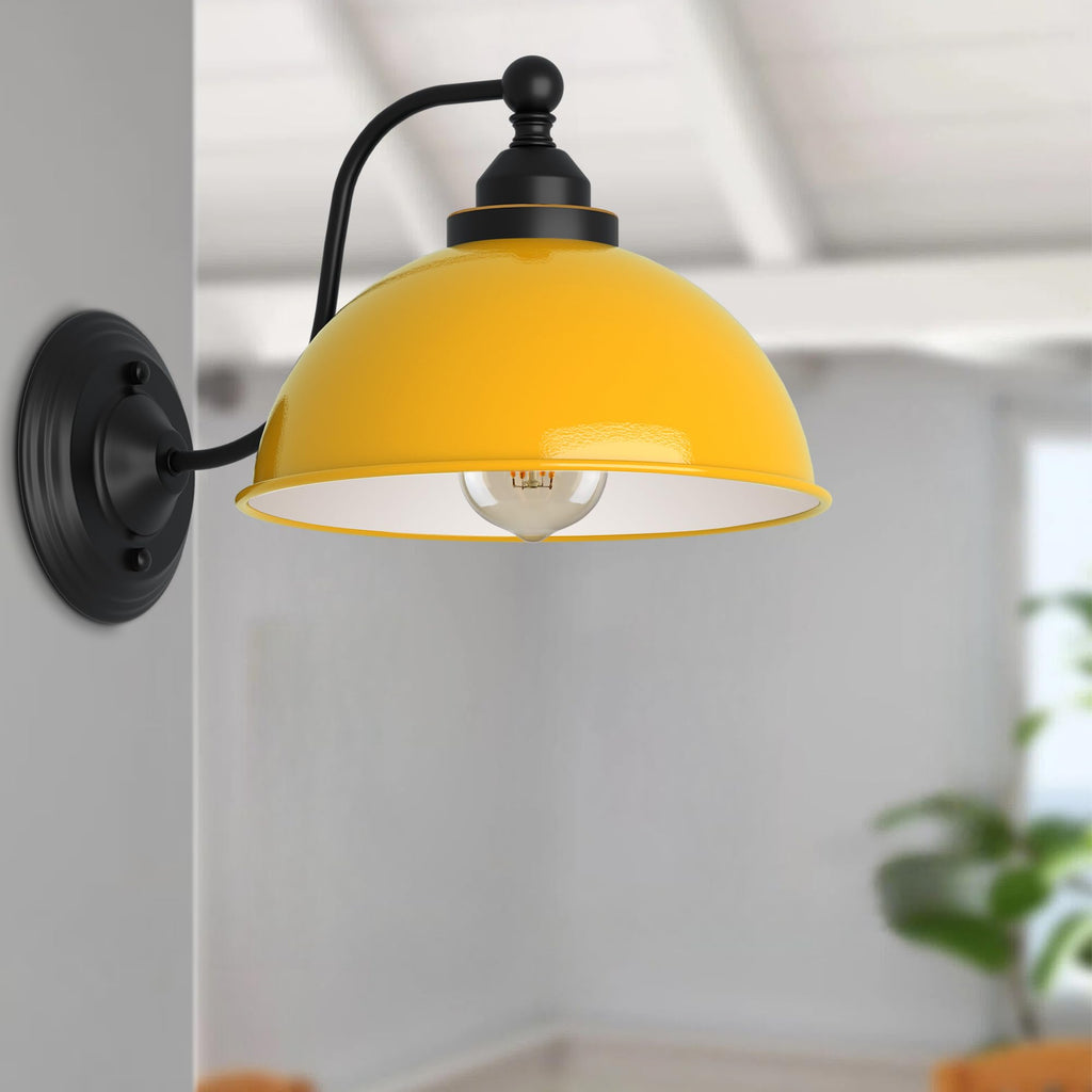 Industrial Wall Sconce with E27 Base ~6297