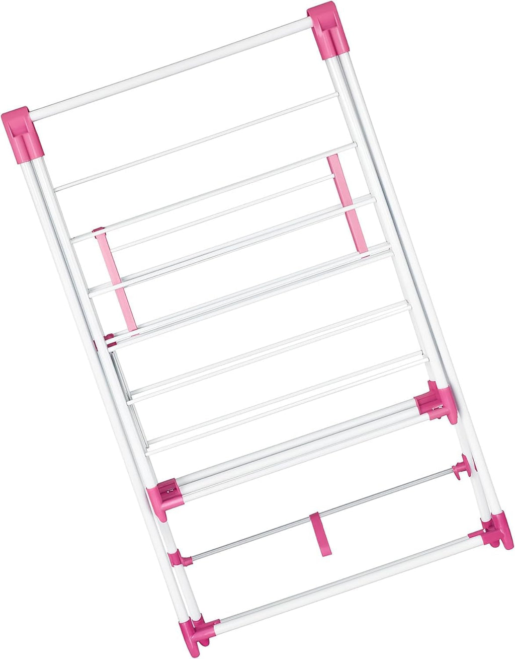 Foldable Compact Multi-Tier Stainless Steel Clothes Drying Rack for Laundry