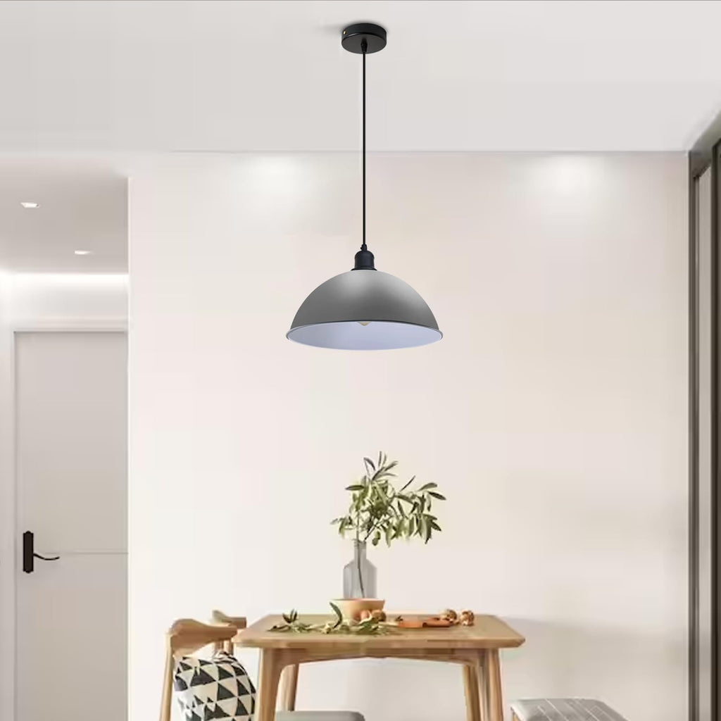 Vintage Pendant Light With E27 Holder ~6197