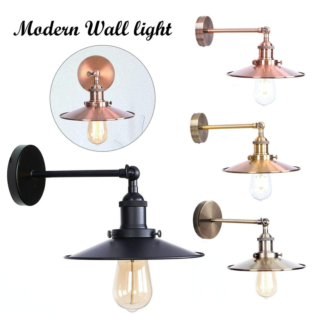 Vintage Metal Wall Sconce Light Fixtures ~6321