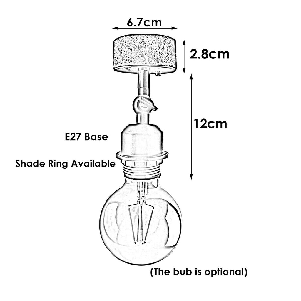 Industrial Vintage Rustic Steampunk Style Wall Light ~6379