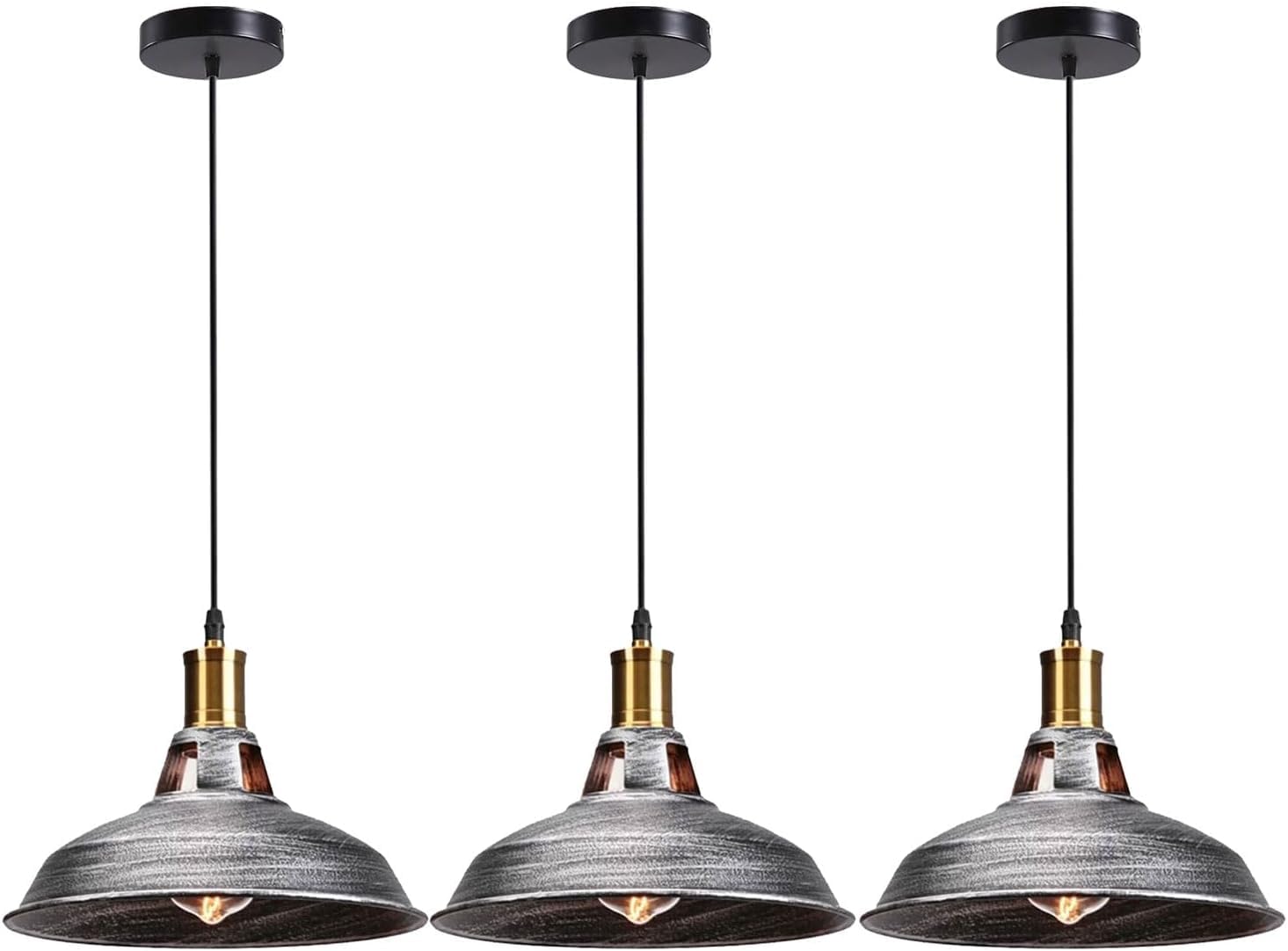 Vintage Industrial Chandelier Pendant Light ~6268