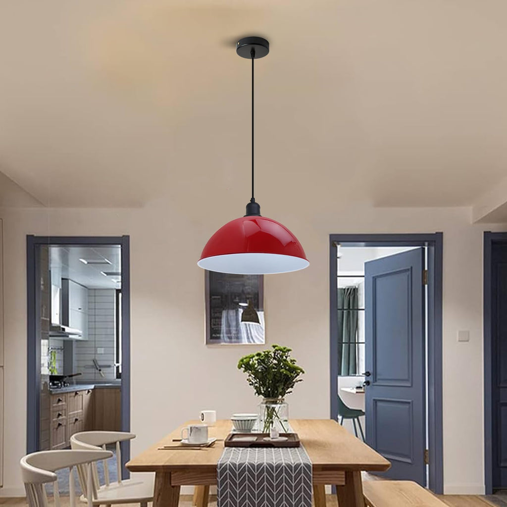 Vintage Pendant Light With E27 Holder ~6197