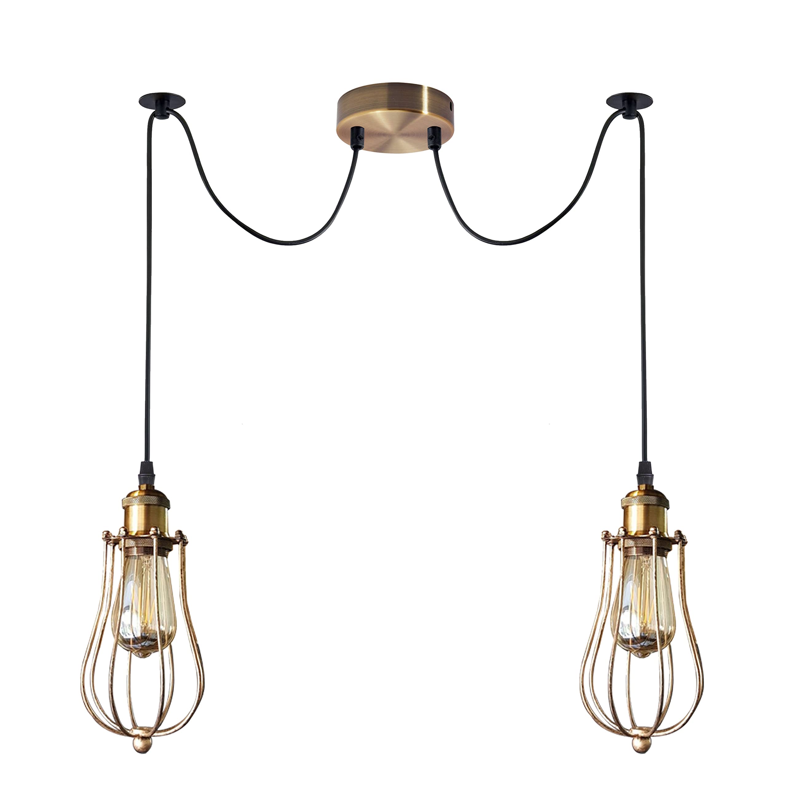 Industrial Modern Copper Pendant Light Fixture ~6303