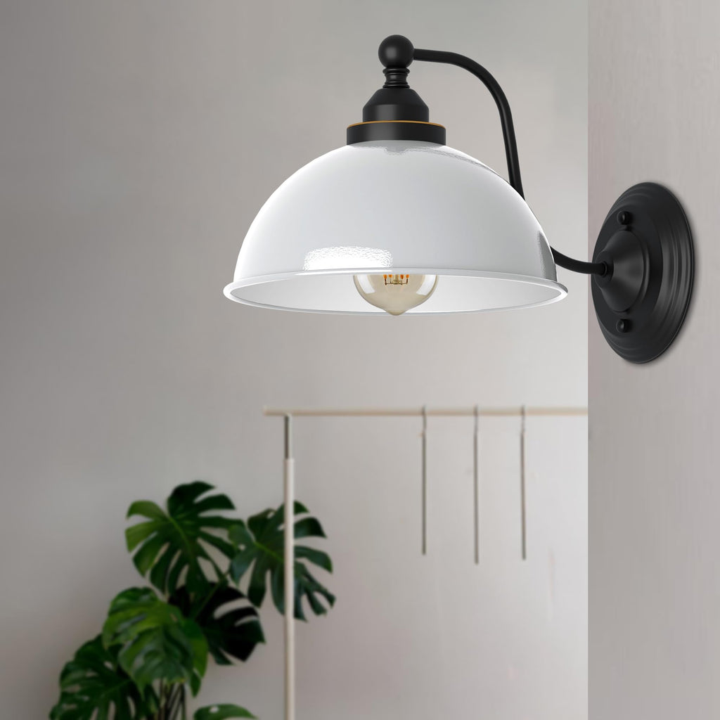 Industrial Wall Sconce with E27 Base ~6297