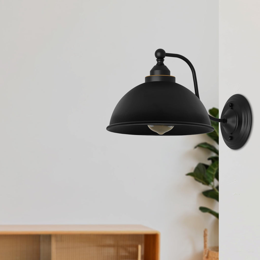 Industrial Wall Sconce with E27 Base ~6297
