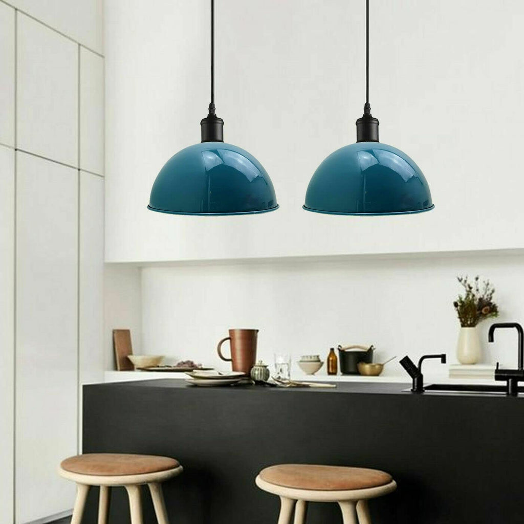 Vintage Pendant Light With E27 Holder ~6197