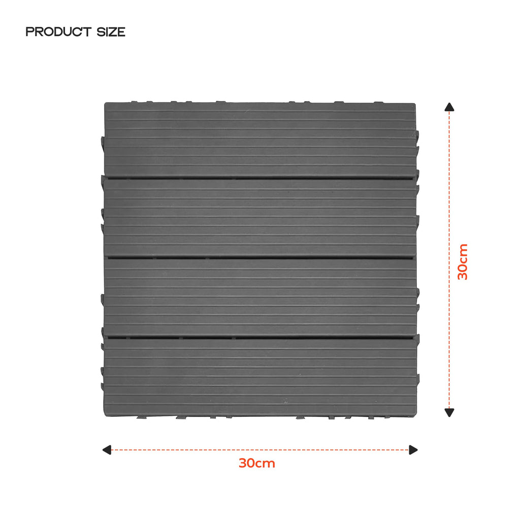 Outdoor Interlocking Deck Squares 30cm ~6363