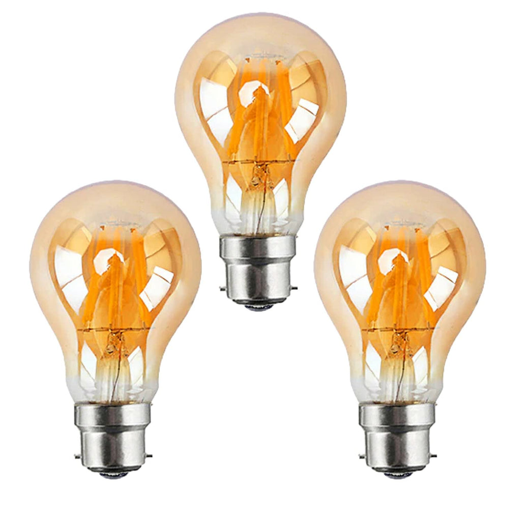 Vintage Edison B22 A60 LED Filament Bulb Warm White Energy Saving