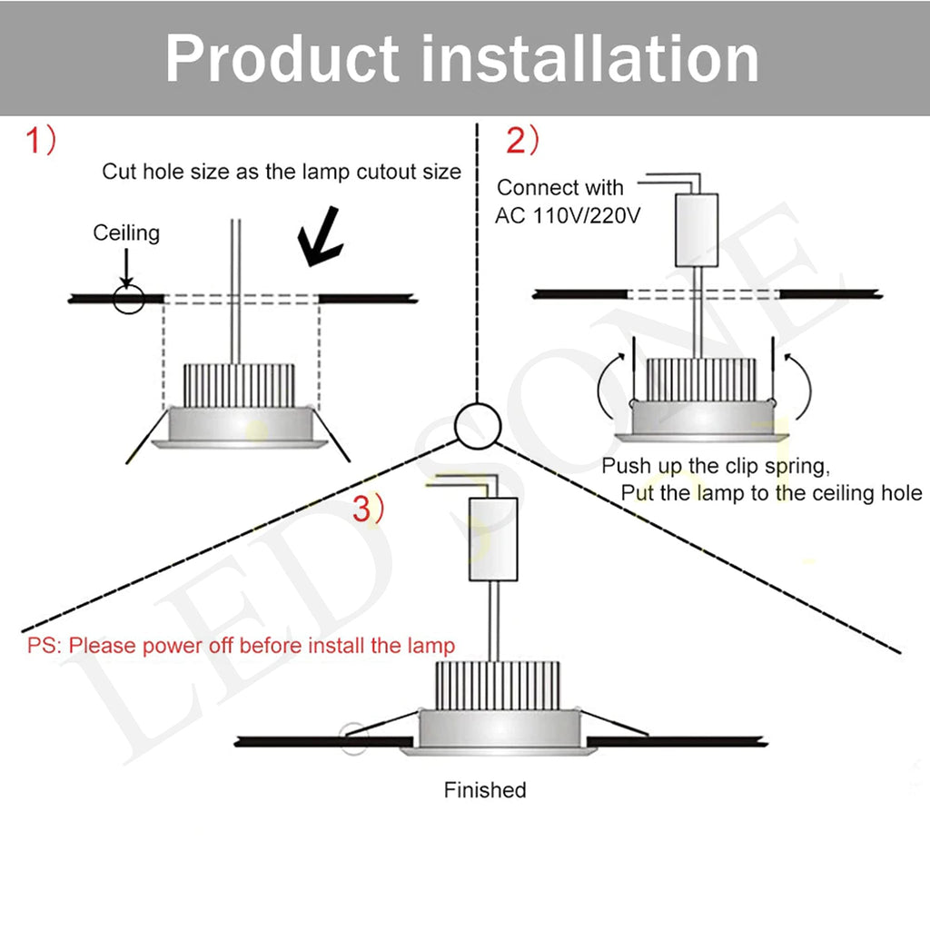 Smart LED Ceiling Light Panels ~6313