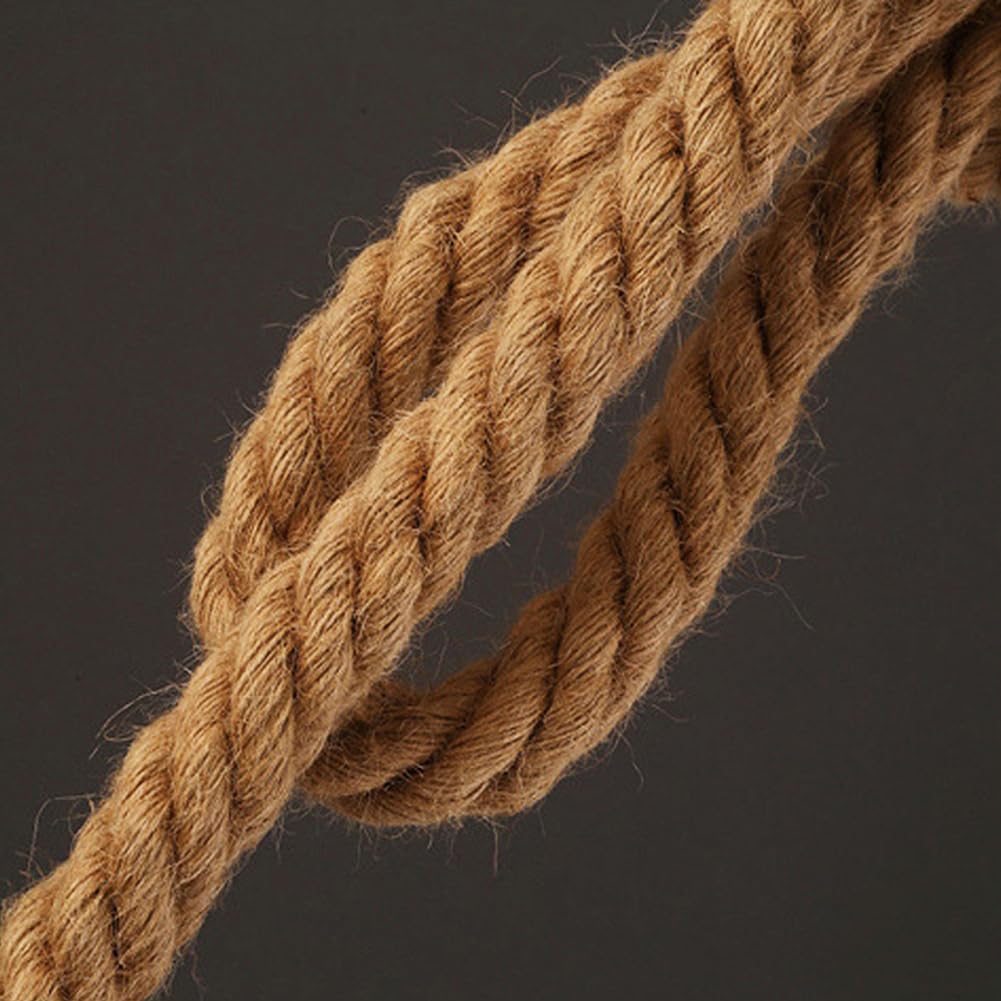 Ceiling Pendant Light Metal Hemp Rope Style ~6203