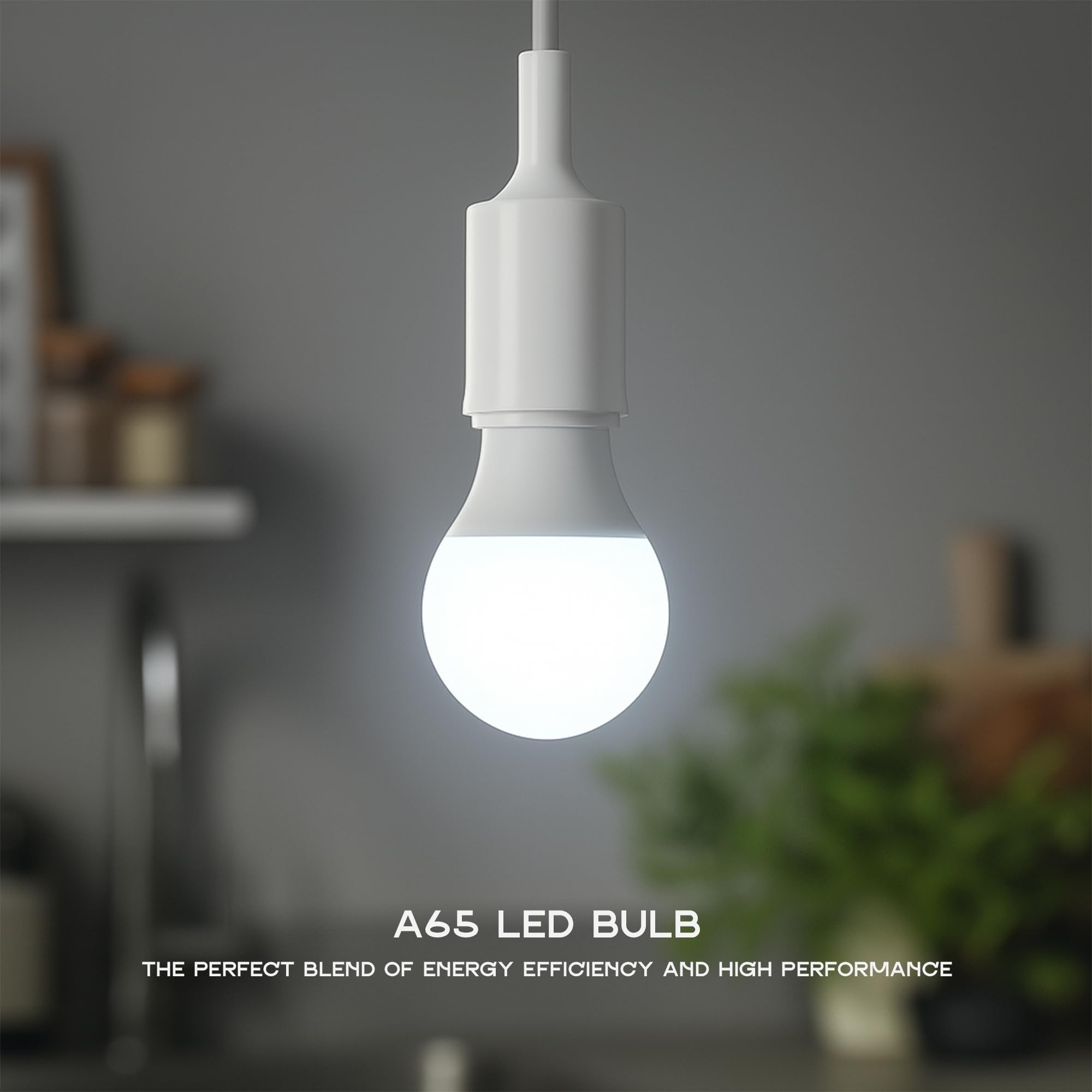 LED Light Bulb B22 A65 15W Cool White ~6262