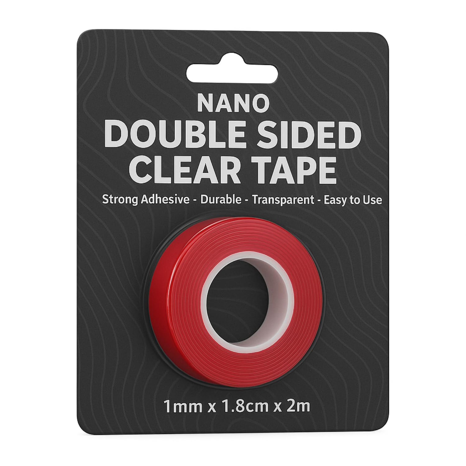 Clear Double Sided Nano Tape Residue Free Adhesive ~6302