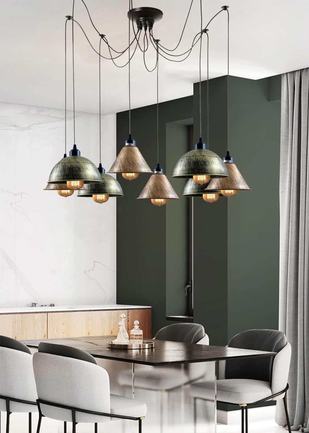 Vintage Industrial Ceiling Light