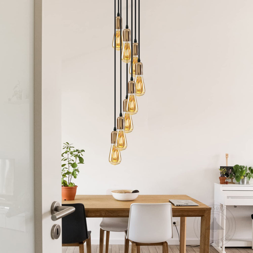 Modern Industrial Style Pendant Light Fitting ~6304