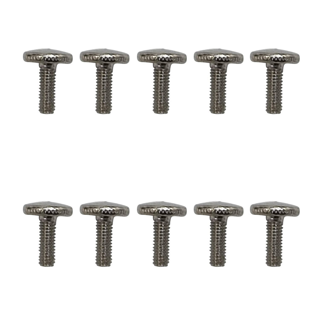 Durable M4 Knurled Thumb Screws: Fully Threaded Metal Fasteners for Industrial Use