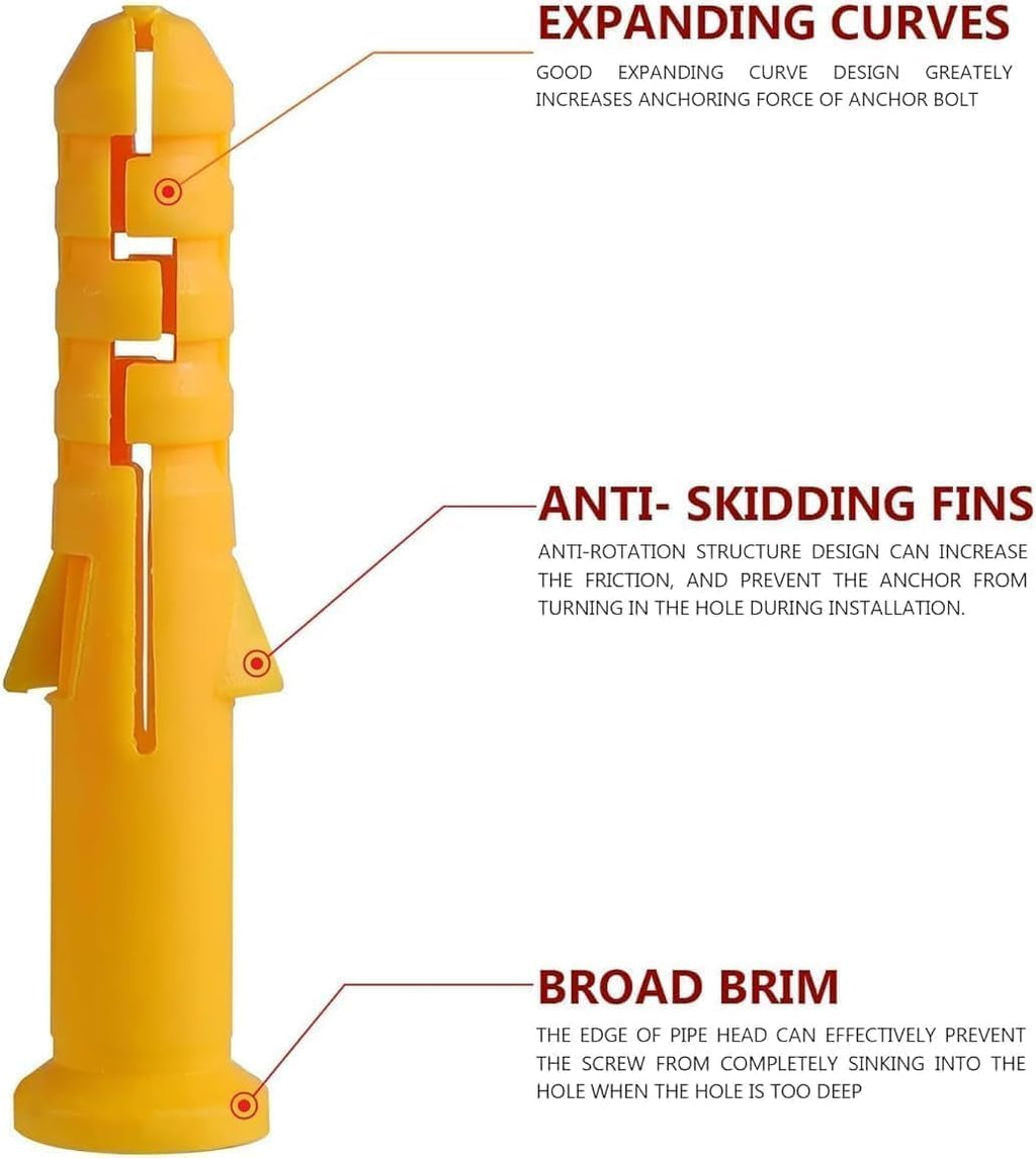 Heavy Duty Raw plug Fasteners for Masonry Fixings ~6331