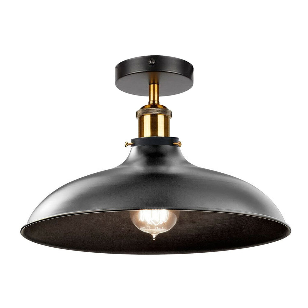 Industrial Style LED Ceiling Light Fixture
