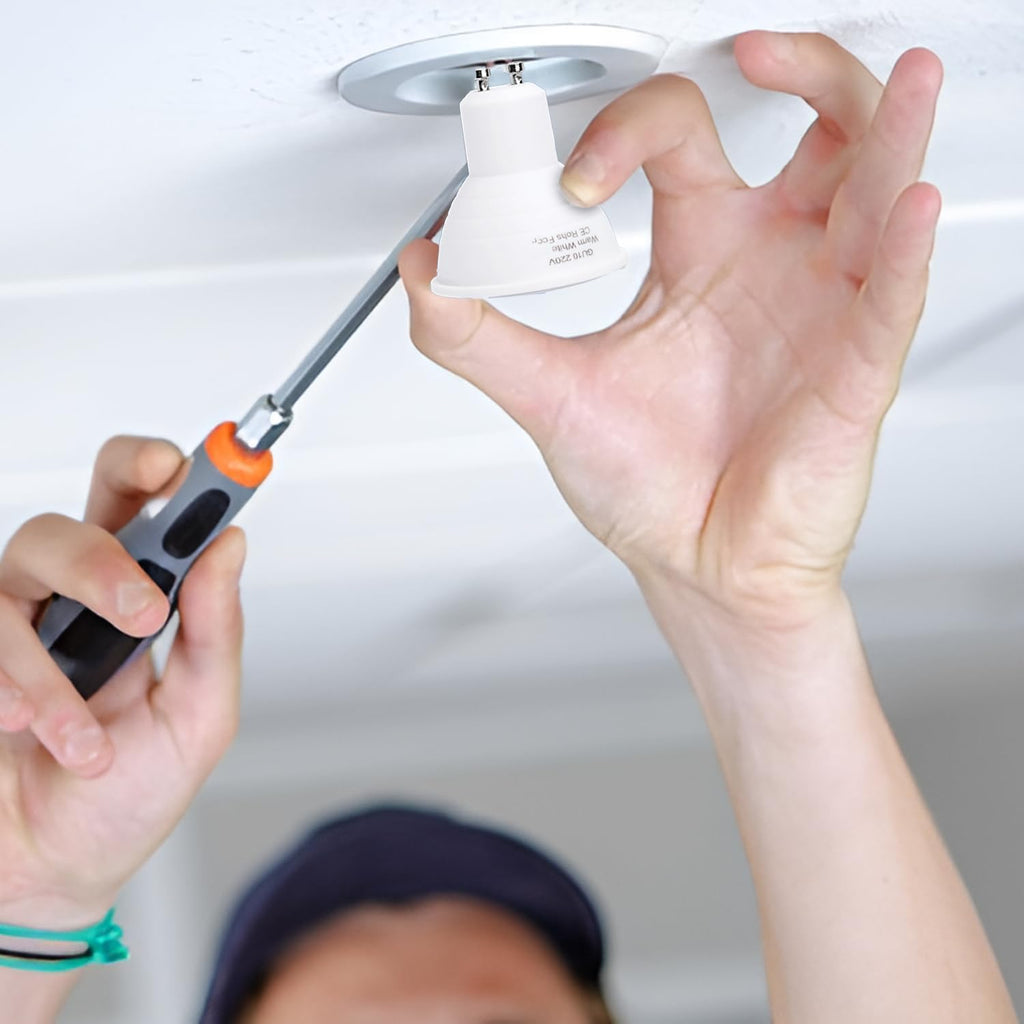 6 Pack GU10 LED Spotlight Bulb 3/5/7W Cool White Energy Saving Light ~6291