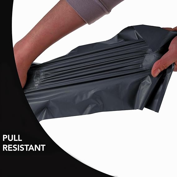 Large Black Polyethylene Mailing Bags Waterproof Self-Adhesive Shipping Envelopes