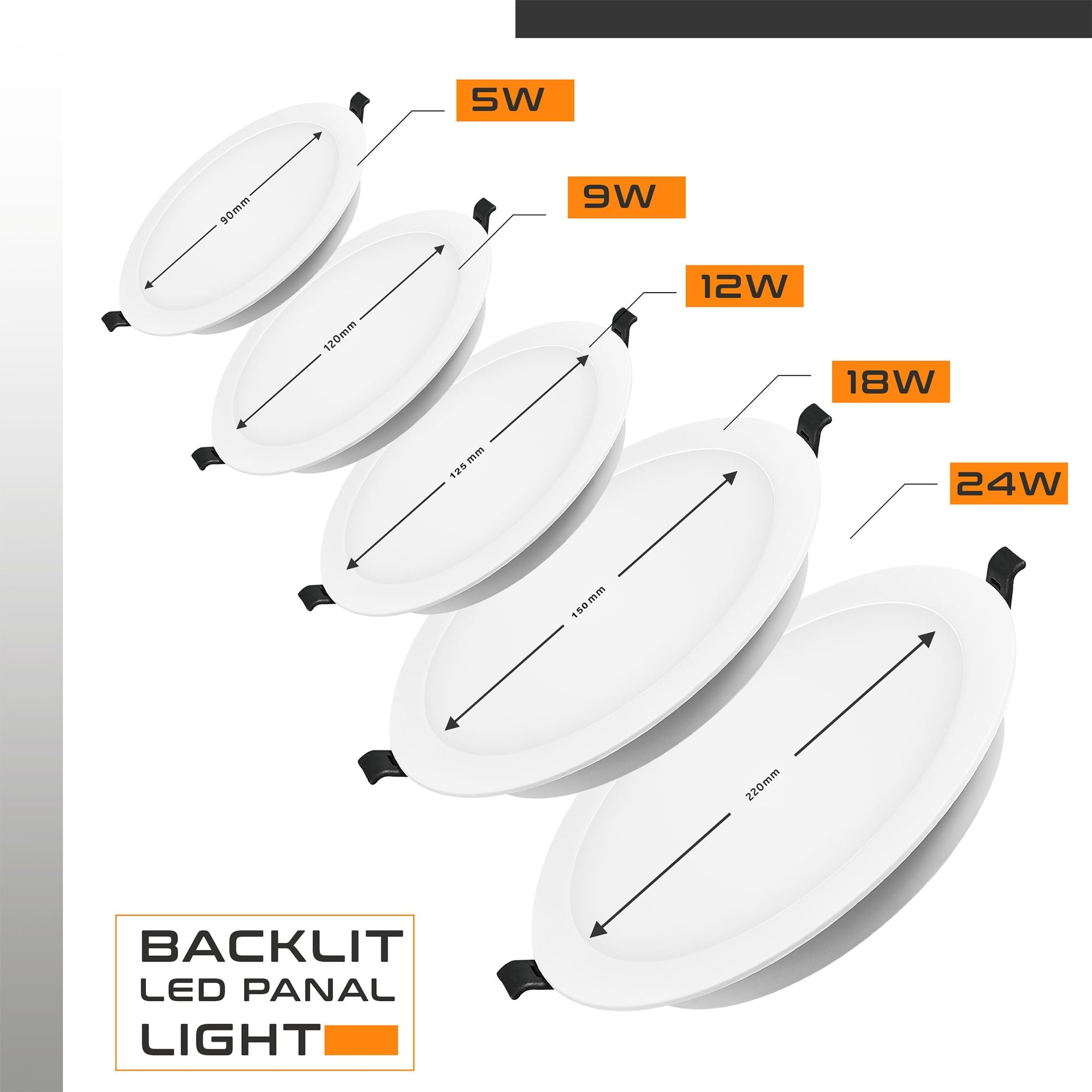Smart LED Ceiling Light Panels ~6313