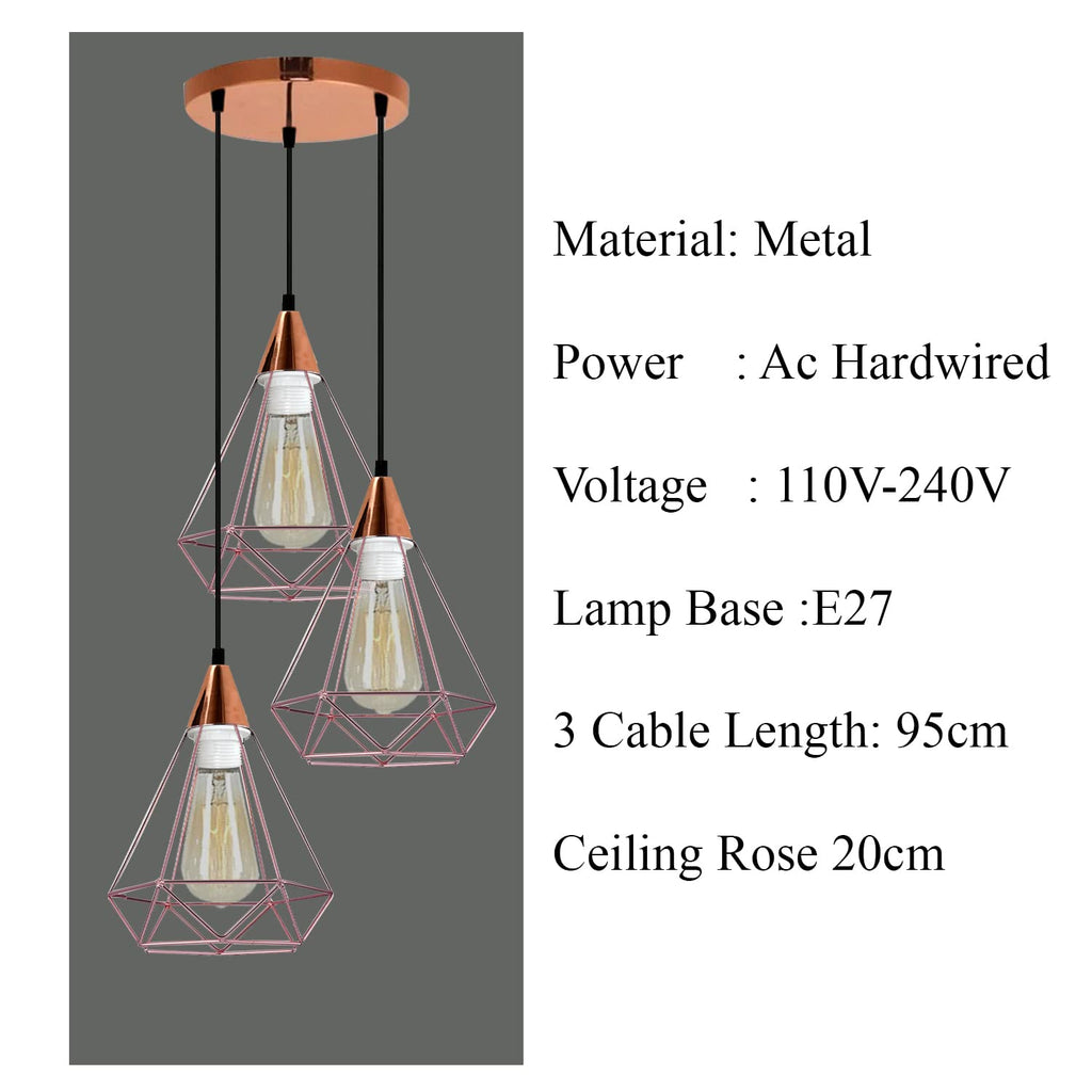 Industrial Metal Ceiling Pendant Lamp ~6354