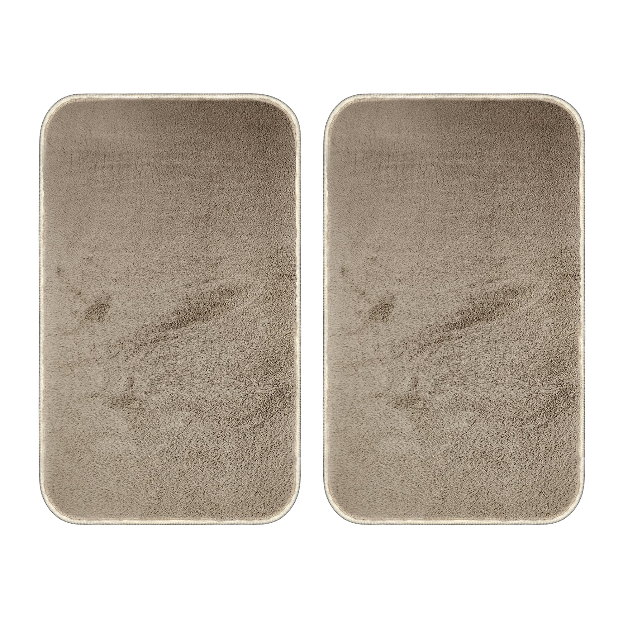 Fluffy Soft Washable Non-Slip Microfiber Doormat for Home Entryway & Bath