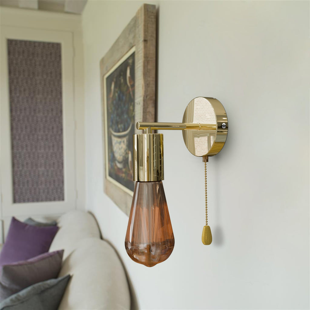 Universal Ceiling Fan Wall Lamp Pull Chain Cord Light Switch