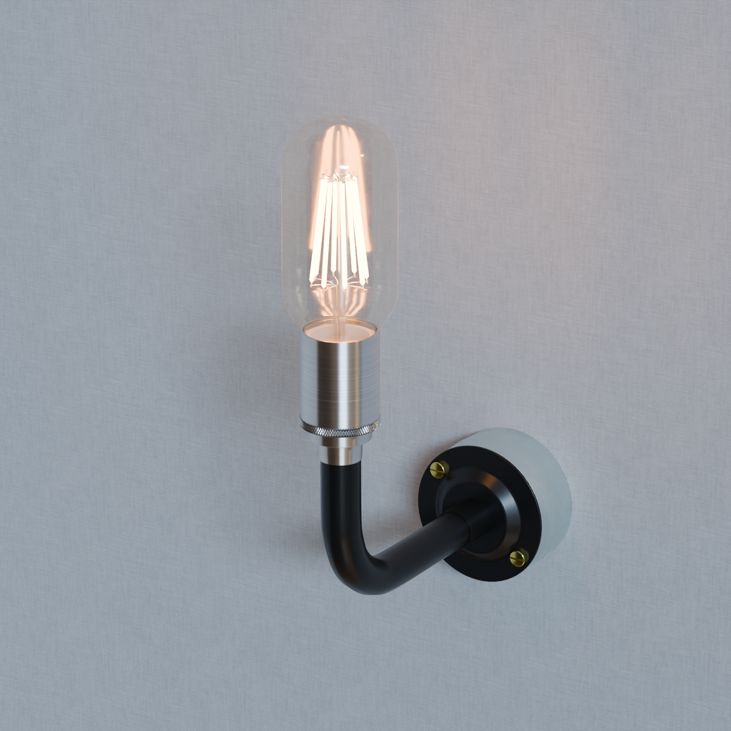 E27 M20 Conduit Entry Lamp Holder Threaded Light Socket for Pipe Lighting
