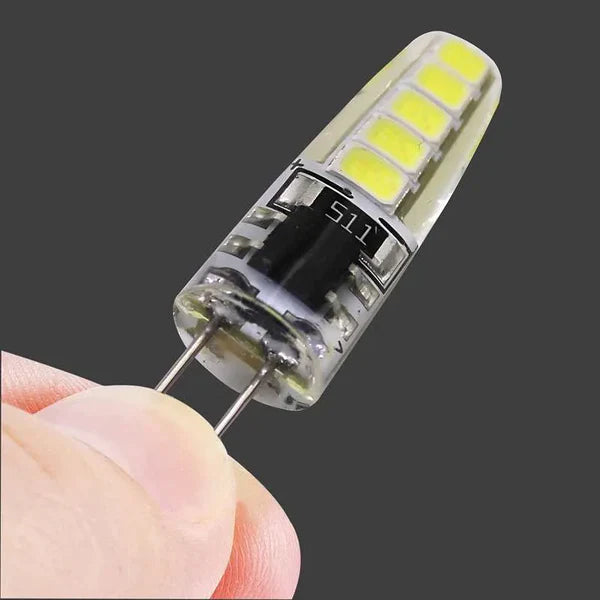 G4 LED Bulb 2W Cool White 6500K Non-Dimmable Energy-Saving Light for Home