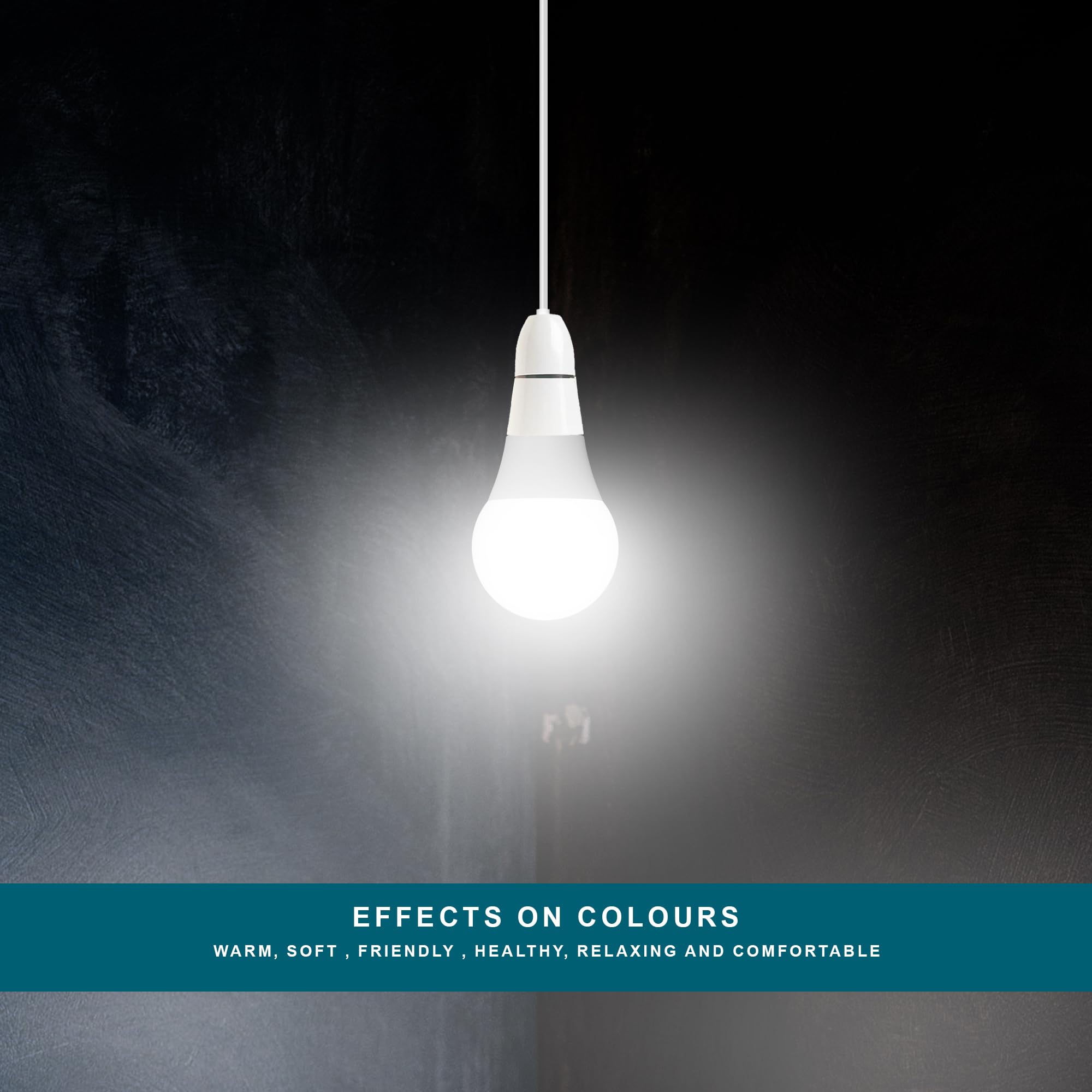 A60 GLS Cool White 7W B22  6400K Non-Dimmable LED Bulb ~6293