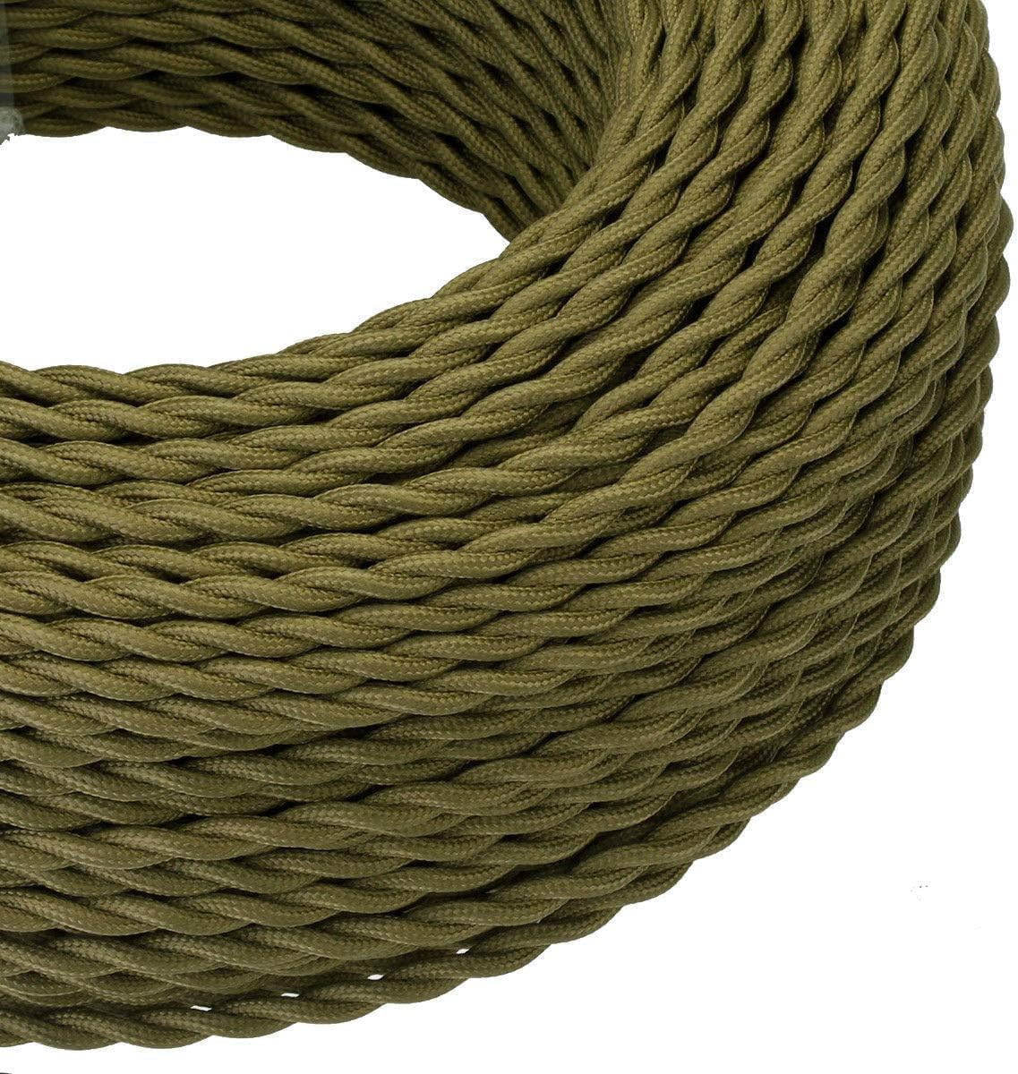 Electrical Cable 3 Core Braided Cord