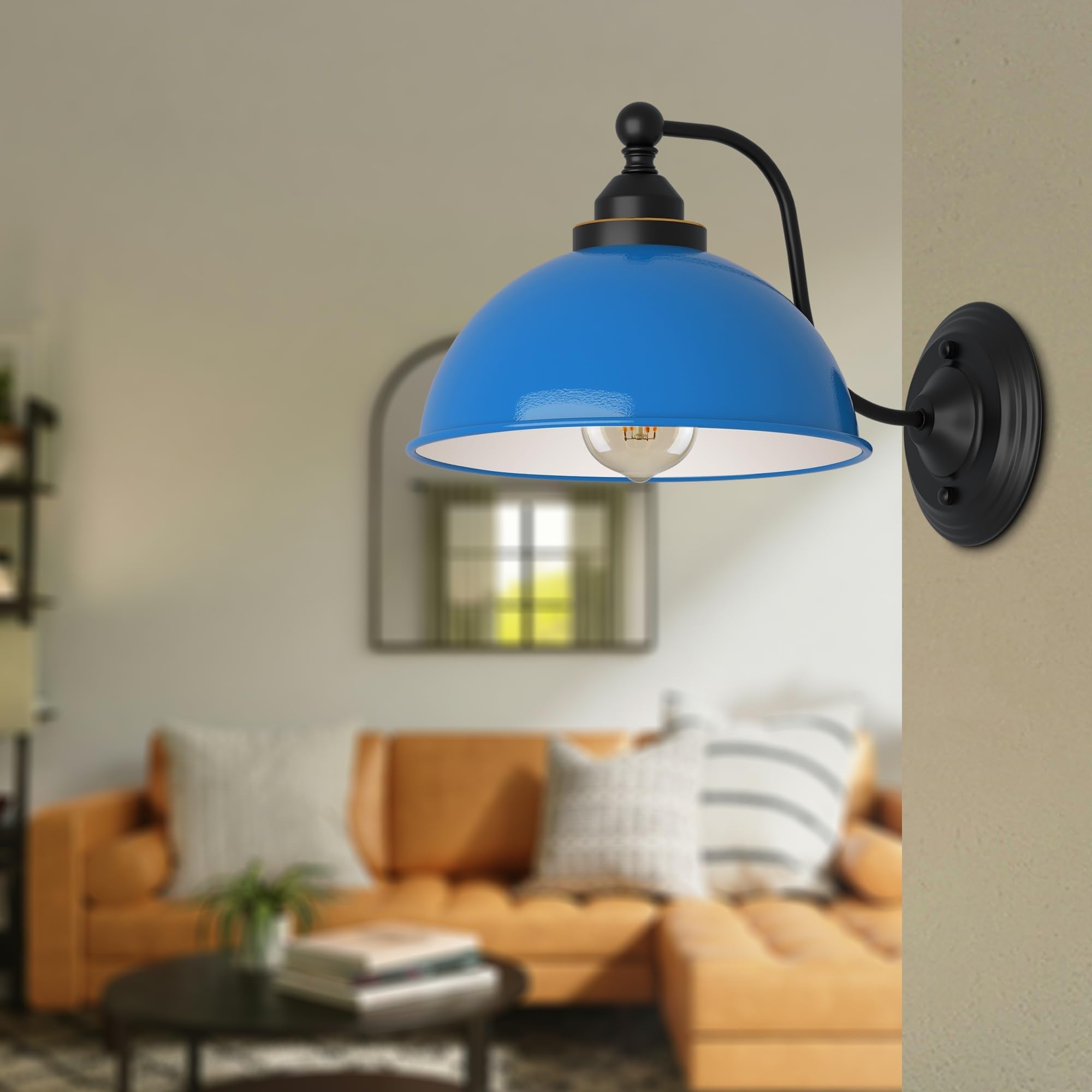 Industrial Wall Sconce with E27 Base ~6297