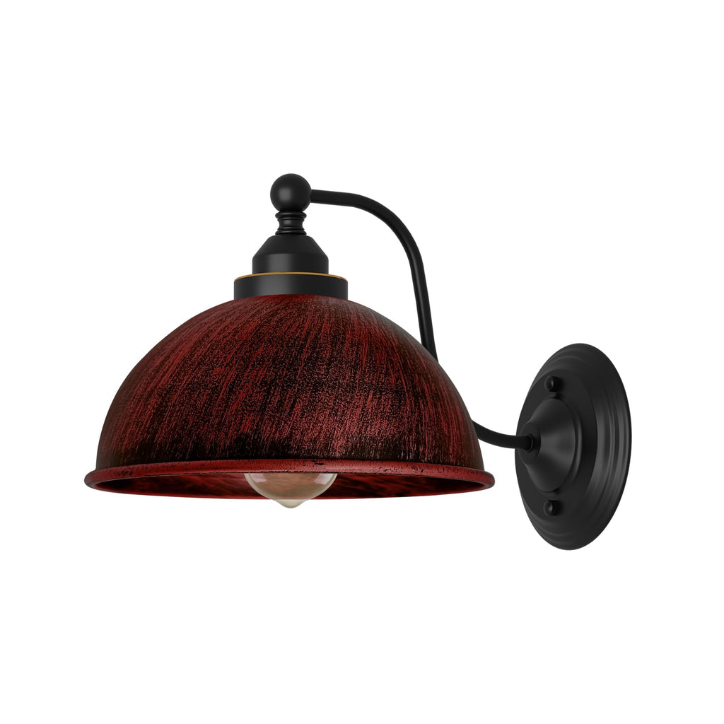 Industrial Retro Metal Wall Sconce Light Fixture with E27 Base