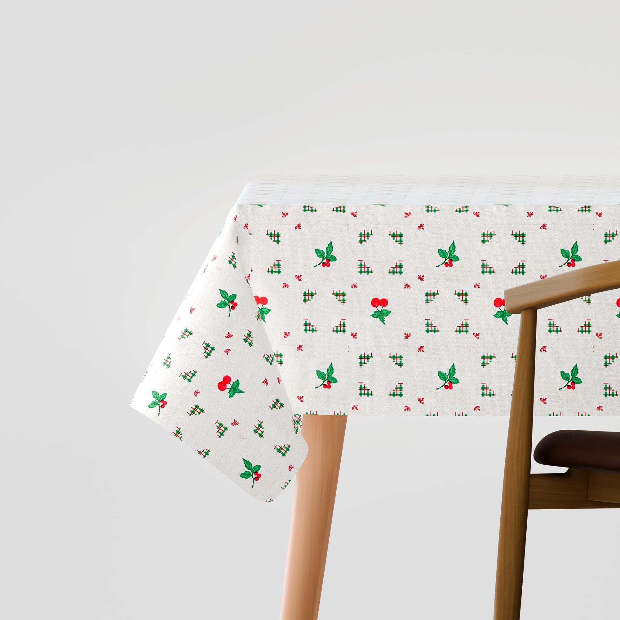 Modern Washable Square Tablecloth for Dining, Events, Parties, Indoor Outdoor Use