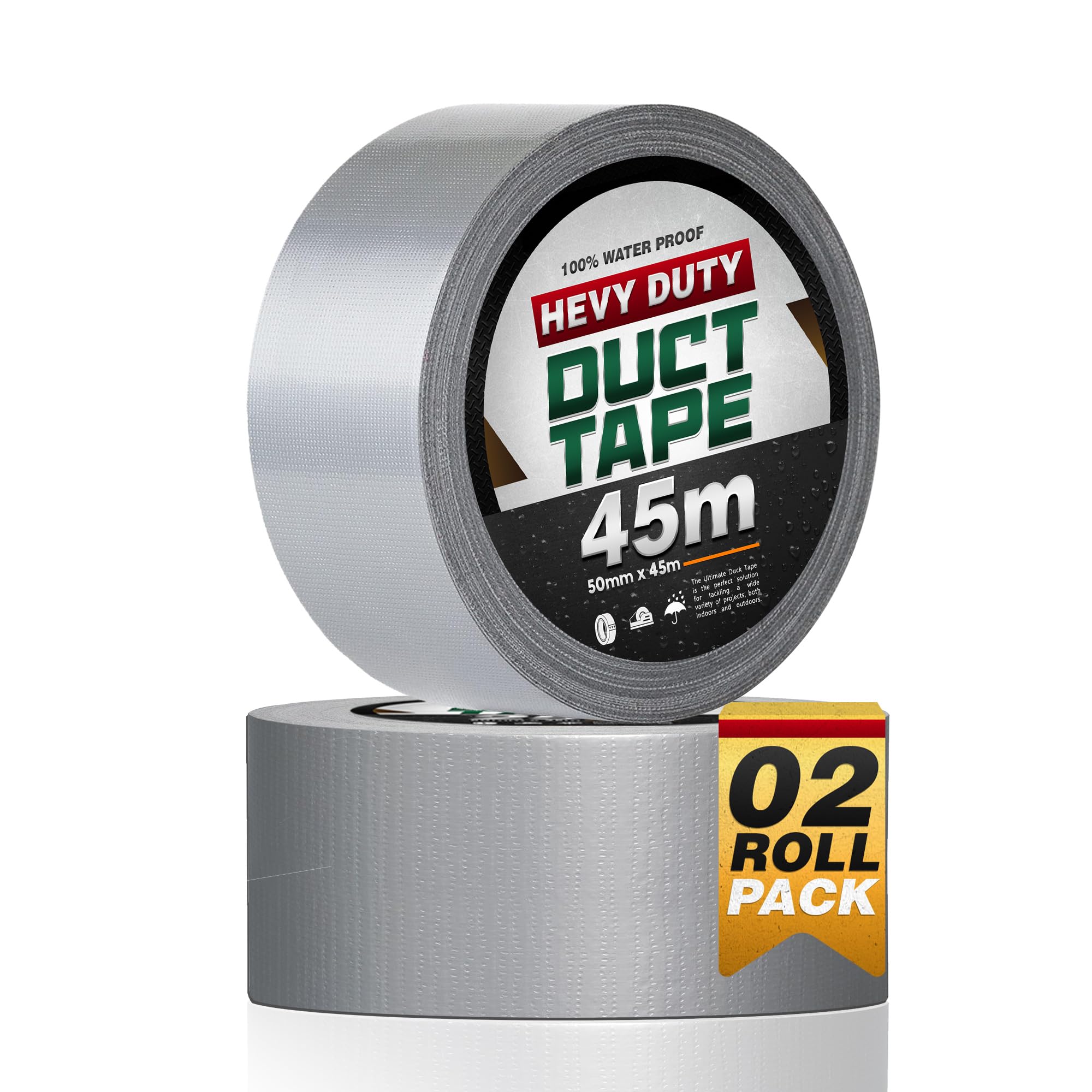 Cloth Gaffer Duct Tape 5cm Wide 45m Long ~6198