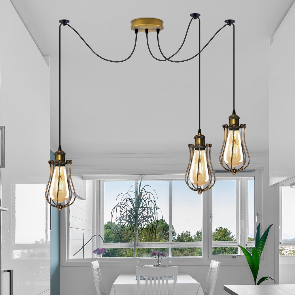 Industrial Modern Copper Pendant Light Fixture ~6303